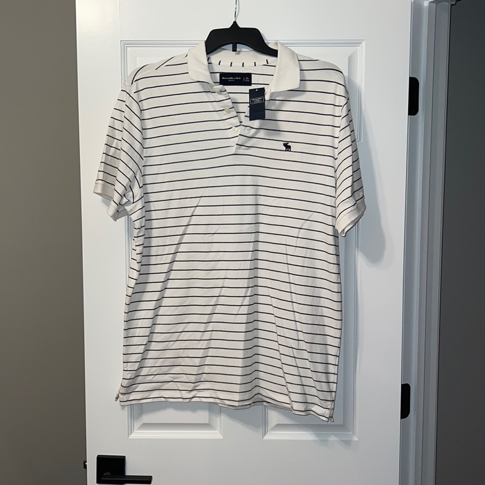 NWT Abercrombie & Fitch~Stretch Polo